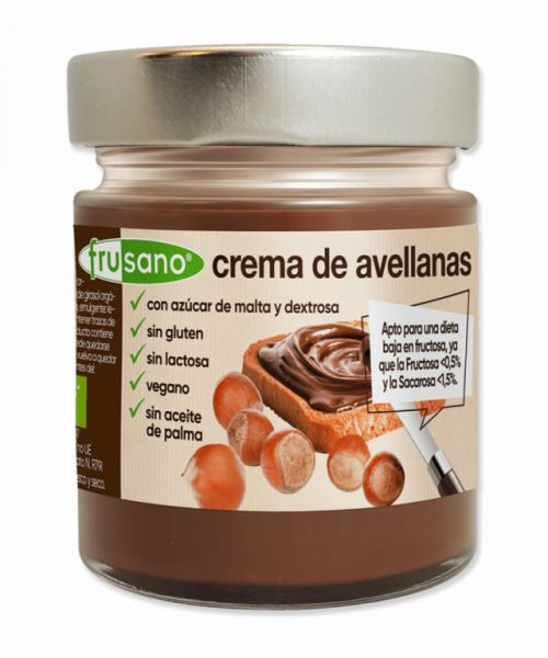 Cocoa Cream with Hazelnuts Organic Vegan - FRUSANO