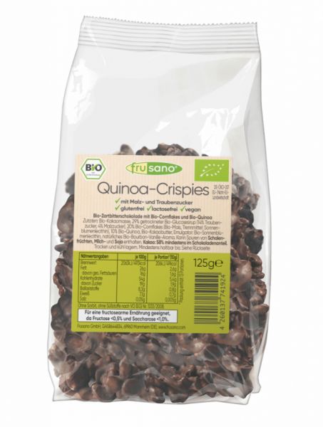 Crispis De Quinoa Orgànica 125 g - FRUSANO