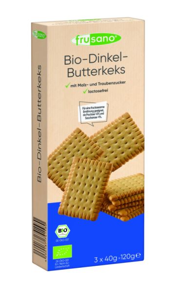 Biologische Speltkoekjes 120 g - FRUSANO