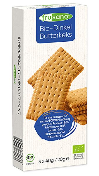 Biscoitos de Espelta Bio 120 g - FRUSANO