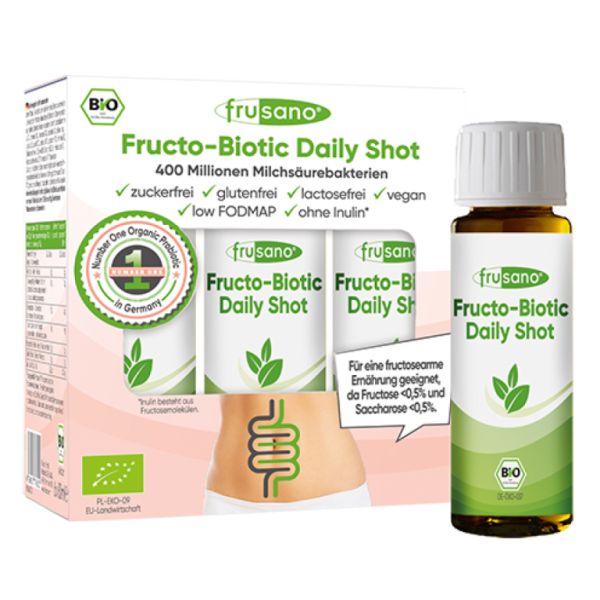 Fructo-Biotic Daily Shot Pack 6X80 ml - FRUSANO