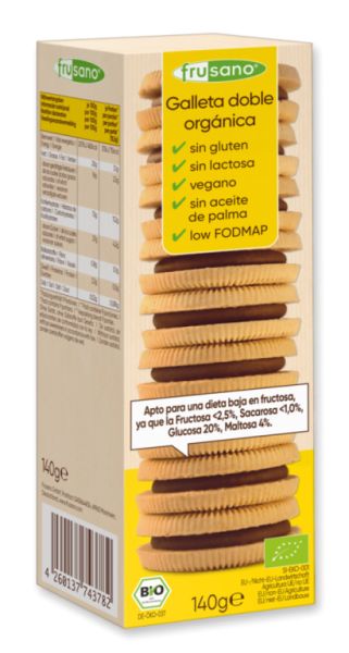 Biscoito Duplo Orgânico 140 g - FRUSANO