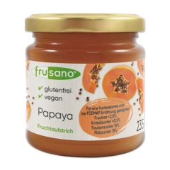 Buy FRUSANO Papaya Jam 235 g By 4,99€