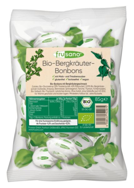 Bio-Kräuterbonbons - FRUSANO