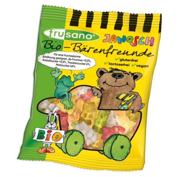 Gummibärchen ohne Gelatine 50 g - FRUSANO