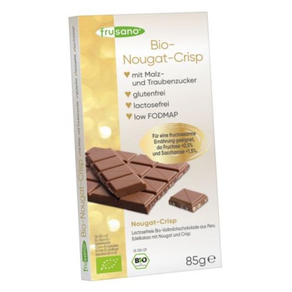 Chocolate Crocante Orgânico 85 g - FRUSANO