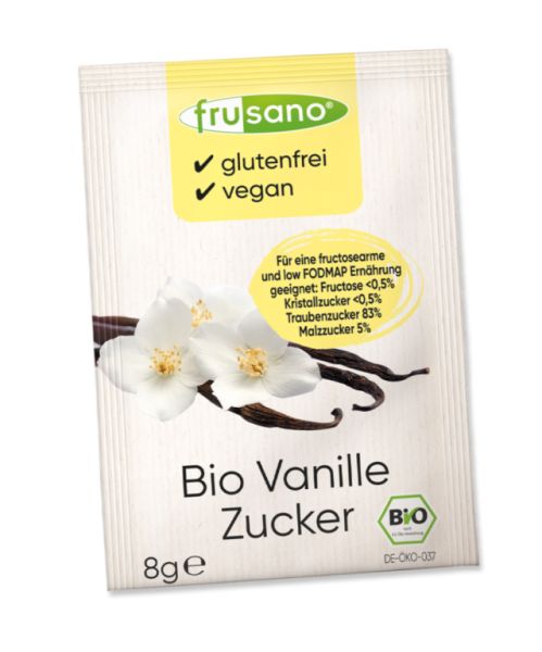 Ekologiskt vaniljsocker 8 g - FRUSANO