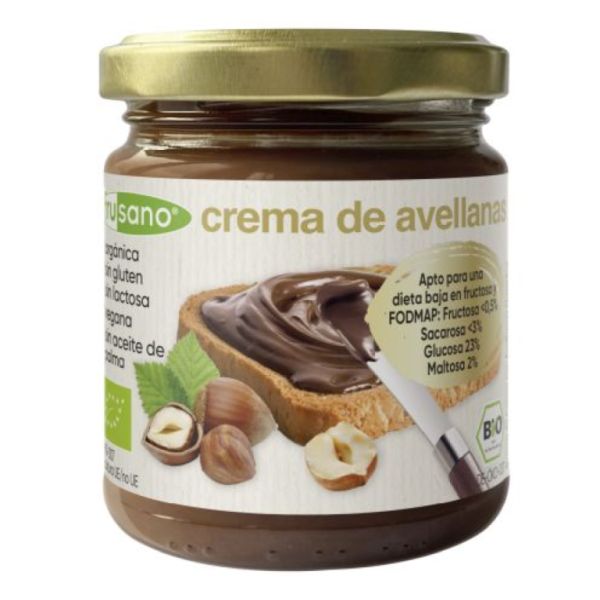 Biologische Veganistische Cacaocrème met Hazelnoten 200 g