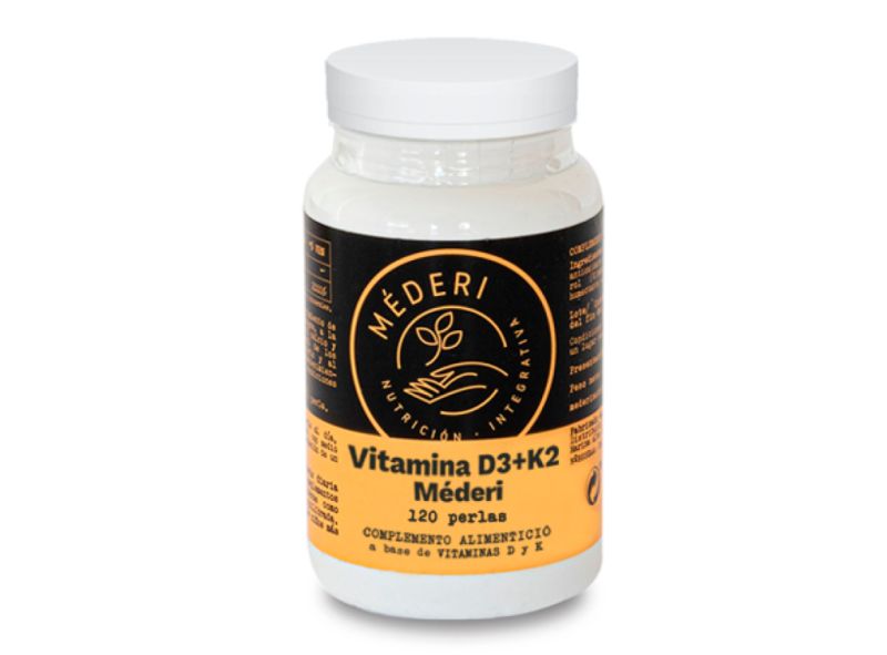 Vitamin D3 K2 120 Pärlor - Méderi Nutrición Integrativa