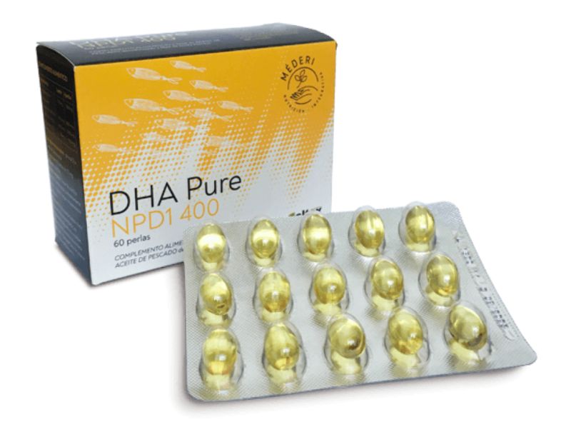 DHA PURE NPD1 400 60 Parels - Méderi Nutrición Integrativa