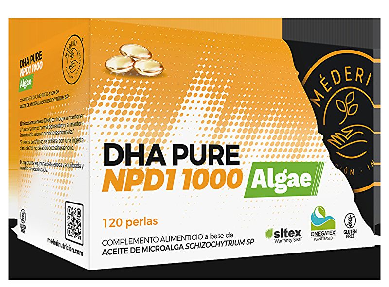 DHA PURE 1000 ALGAE 120 pearls x 1530 mg