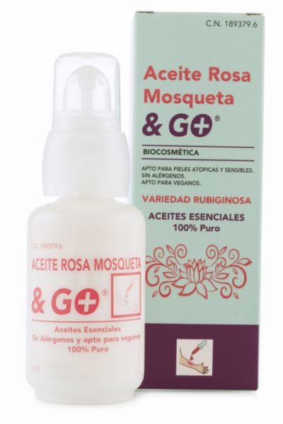 ACEITE DE ROSA MOSQUETA & GO 30 ML - PHARMA&GO