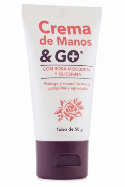 CREMA DE MANOS ROSA MOSQUETA & GO 50 GR