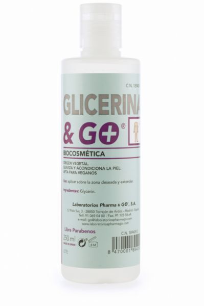 GLICERINA PURA & GO 250 ML - PHARMA&GO