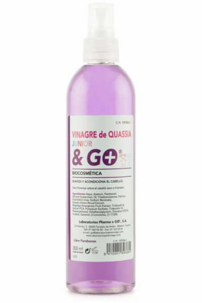 QUASSIA & GO VINEGAR 300 ML (LICE REPELLENT)