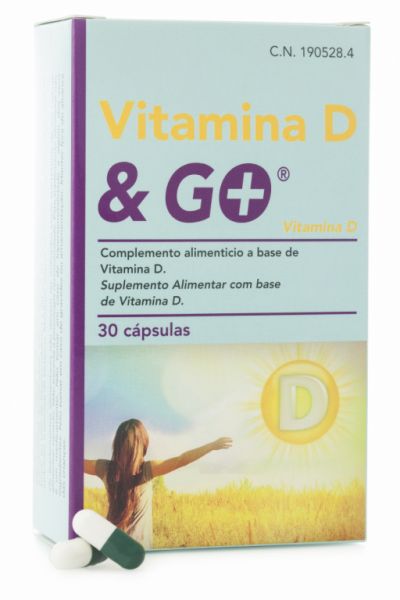 VITAMIN D & GO 30 Cap - PHARMA&GO