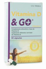 Acheter PHARMA&GO VITAMINE D & GO 30 Cap Par 16,58€