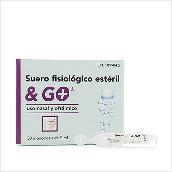 Physiological serum & GO 30 units x 5 ml - Single dose