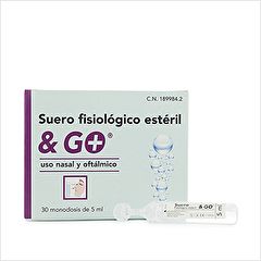 Comprar PHARMA&GO Soro fisiológico & GO 30 unidades x 5 ml Por 8,43€