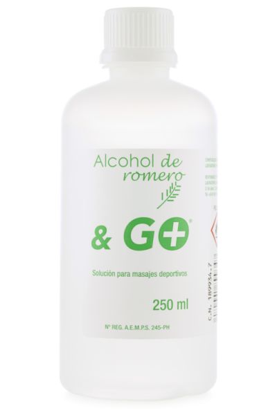 ALCOHOL ROMANÃ & GO 250 ML - PHARMA&GO