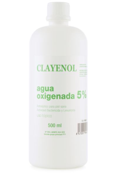 AGUA OXIGENADA 500 ML - PHARMA&GO