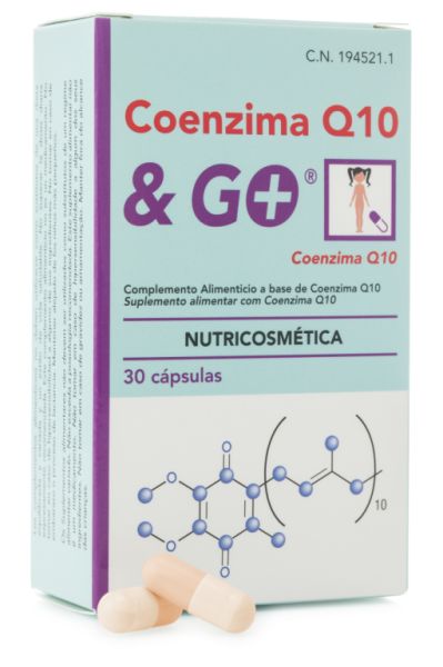 COENZIM Q10 & GO 30 Cap - PHARMA&GO