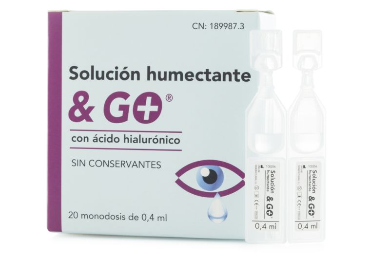 GO MOISTURISING SOLUTION 20 Enheter 0,4ML