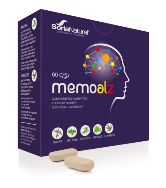 MEMOALZ 60 Comp - SORIA NATURAL