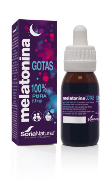 GOCCE DI MELATONINA PURE AL 100% 1,8 mg 50 ml