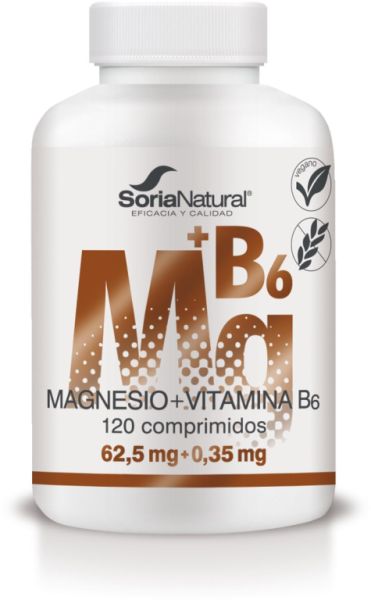 Magnesi i Vitamina B6 120 Comprimits Alliberament Prolongat