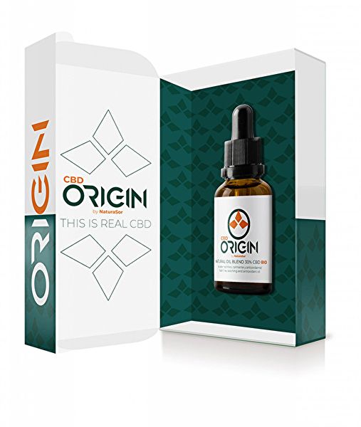 Mélange d'Huiles Naturelles CBD 30% BIO 10 ml