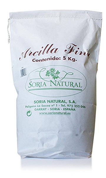 Arcilla fina 5 Kg roja 100% pura - SORIA NATURAL Img 2