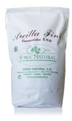 Comprar SORIA NATURAL ARGILA FINA 5 Kg VERMELLA Per 23,20€