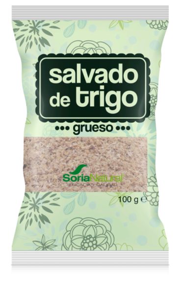 Coarse wheat bran 350 grams - SORIA NATURAL