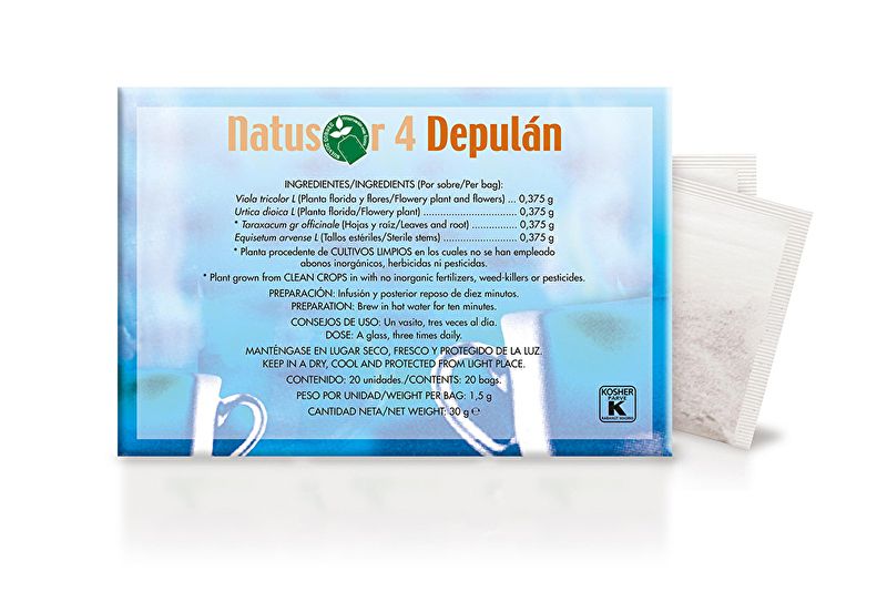 Natusor 4 Depulan 20 Filters - SORIA NATURAL Img 2