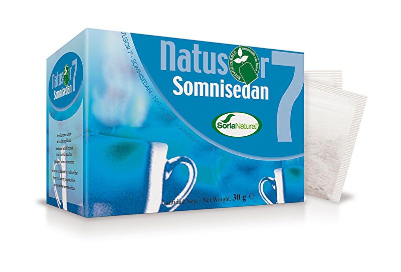 Natusor 7 Somnisedan 20Filter. Hilft, den natürlichen Schlaf aufrechtzuerhalten