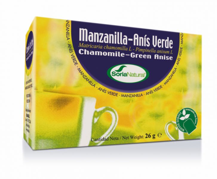 CHAMOMILE WITH ANIS 20 Filters - SORIA NATURAL