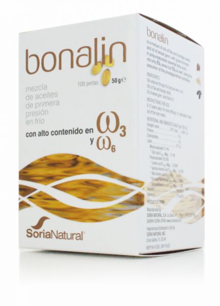 BONALIN 500 mg 100 parels - SORIA NATURAL