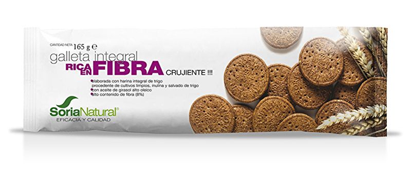 Biscoitos integrais de fibra sem açúcar 165 gramas Img 8