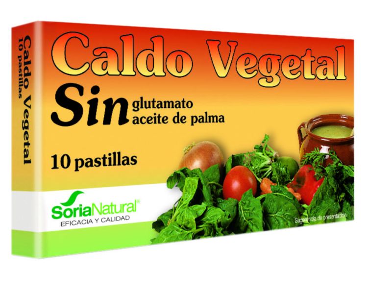 Brodo vegetale 10 Compresse - SORIA NATURAL