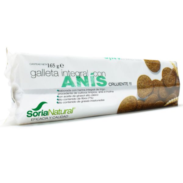 Galetes integrals anís 165 grams - SORIA NATURAL