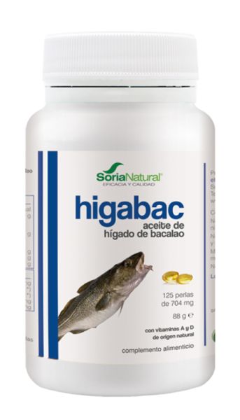 Higabac 400 mg 125 parels - SORIA NATURAL