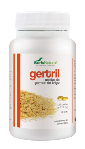 Gertril Aceite de germen de trigo 500 mg 125 Perlas