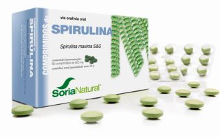 Acheter SORIA NATURAL SPIRULINE 60 Comp Par 11,75€