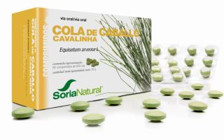 Comprar SORIA NATURAL CAVALINHA 600 mg 60 Comp Por 9,30€