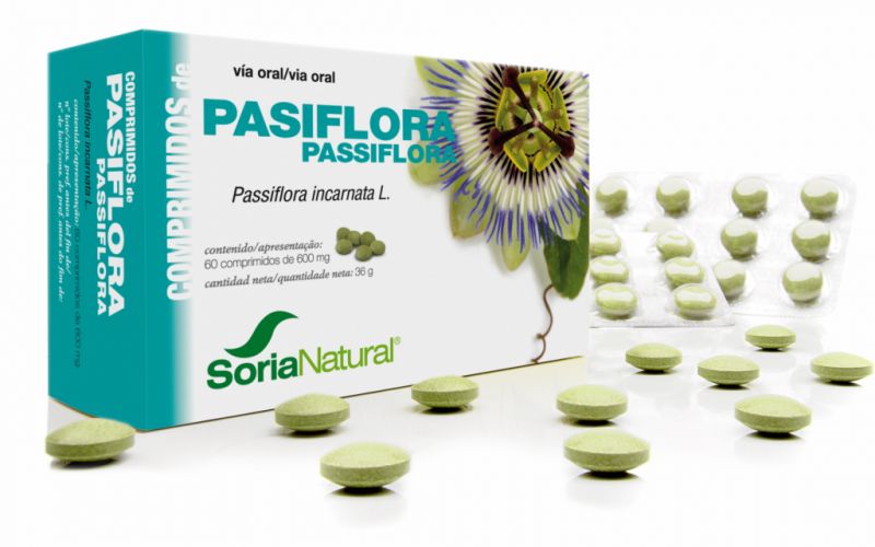 PASIFLORA 600 mg 60 Comp - SORIA NATURAL