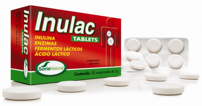 INULAC TABLETS 30 Tablets - SORIA NATURAL