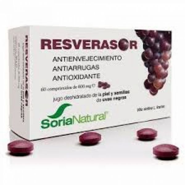 RESVERASOR 600 mg 60 Comp - SORIA NATURAL