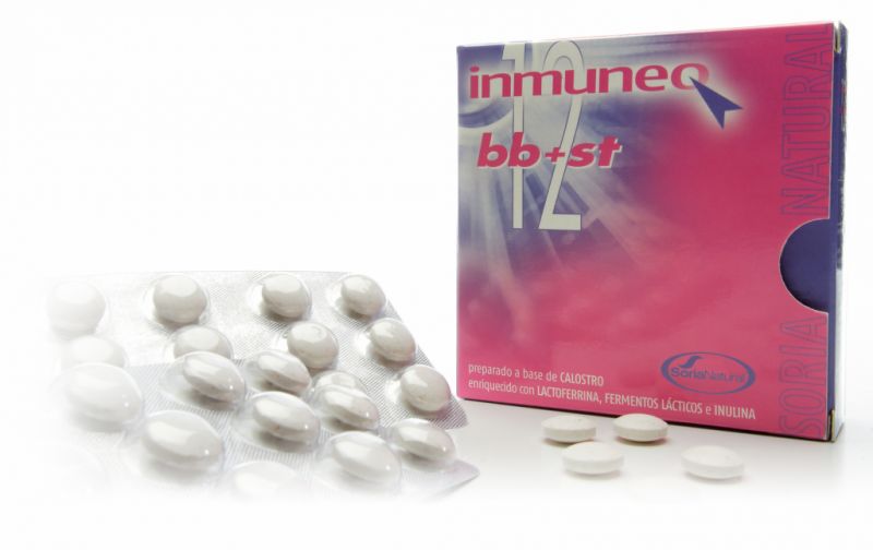 IMMUN 12BB 48 Comp 600 mg - SORIA NATURAL