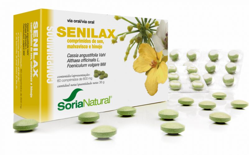 SENILAX 60 Comp 600 mg - SORIA NATURAL